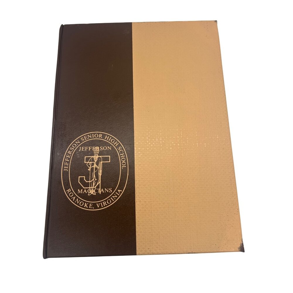 1966 Jefferson High School Acorn Yearbook First African-American Grad Roanoke VA